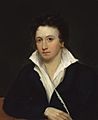 Percy Bysshe Shelley by Alfred Clint