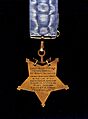 Peter Tomich's Medal of Honor (reverse)
