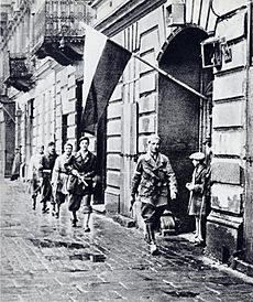 Powstanie warszawskie patrol