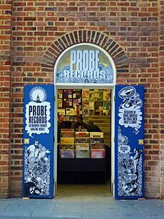Probe Records, School Lane, Liverpool, UK