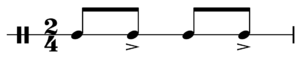 Quick Step dance pattern