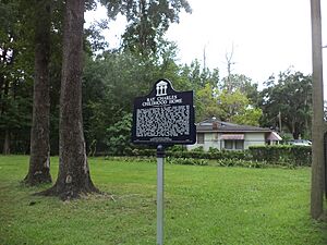 Ray Charles Childhood Home historical marker, Greenville
