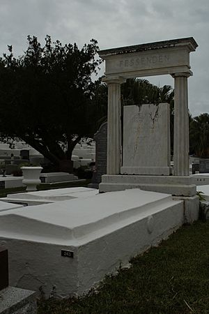 Reginald Aubrey Fessenden's gravesite June 2012