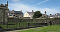 Roman Wall around the site of St Cybi's Church - geograph.org.uk - 1414149