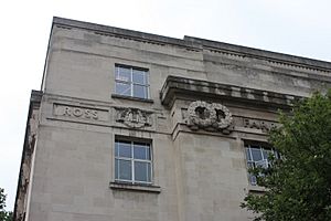 Ross's name remembered on the London School of Hygiene and Tropical Medicine