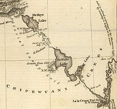 Route of the Franklin Expedition from Isle a la Crosse to Fort Providence in 1819 & 20 (1823)