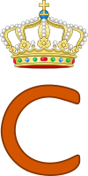 Royal Monogram of Prince Claus of the Netherlands
