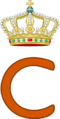 Royal Monogram of Prince Claus of the Netherlands