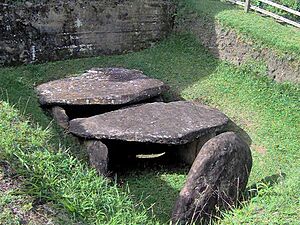 San Agustin Tomb