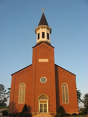 St. Boniface's Catholic Church at Fulda, front