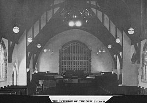 StateLibQld 2 393457 Interior of St. Andrew's Presbyterian Church, Bundaberg, 1932