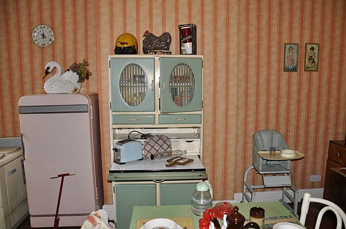 Summerlee Miners Row 1960s Kitchen