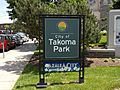 Takoma Park sign