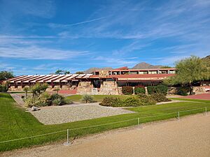 Taliesin West, view of the southside