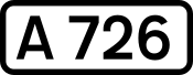 A726 road shield