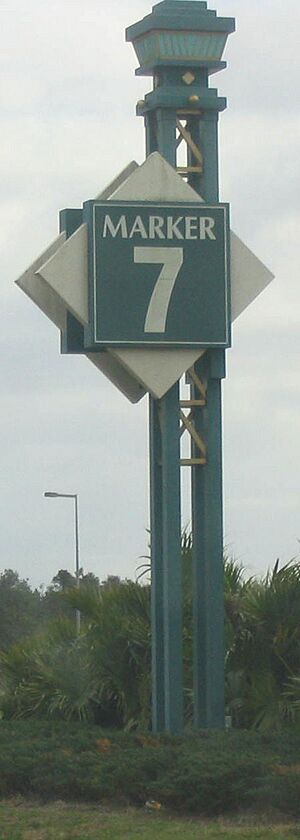 US 192 marker 7 eastbound