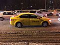Uber taxi in Moscow