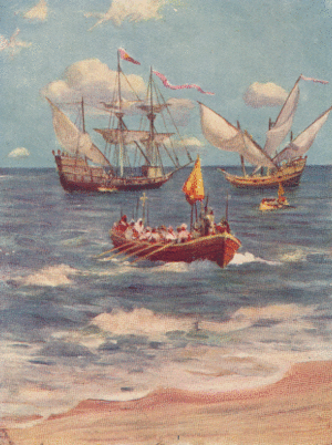 VASCO DA GAMA LANDING AT KALICUT