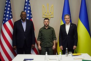 Зустріч Президента України з Державним секретарем і міністром оборони США 01