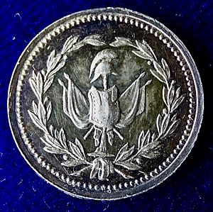 1815 Austrian Silver Medal Battle of San Germano, Italy in the Napoleonic Wars, obverse