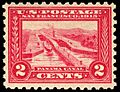 2-cent Pana-Paci Expo 1913 U.S. stamp.1