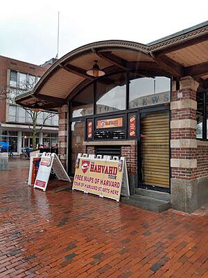 2019 Out of Town News, Harvard Square, Cambridge, Massachusetts just closed. (pic.2) Photo by David Adam Kess
