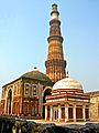 Alai Gate and Qutub Minar