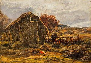 Alexander Fraser (1827-1899) - A Sheepfold, Haslemere - NG 1481 - National Galleries of Scotland