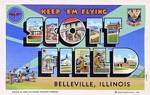 Army Air Forces - Postcard - Scott Field Illinois