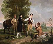 Asher Brown Durand's The Capture of Major Andre
