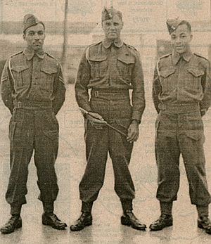Bermuda Militia Artillery Senior Ranks 1944