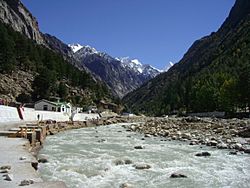 Bhagirathi River at Gangotri