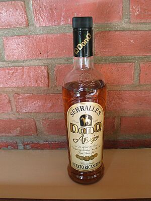 Bottle of Puerto Rican rum Don Q (IMG 3730X)