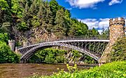 Bridge in hill