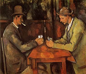 Joueurs de cartes-Paul Cézanne