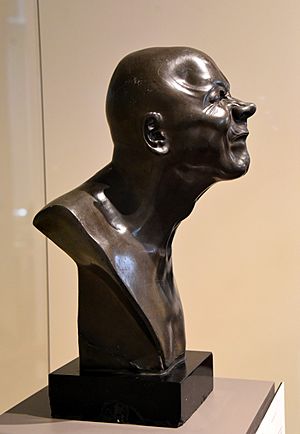 Character Study Strong Smell, circa 1770-1781 CE. From Austria, Pressburgh, now Slovakia, Bratislava. By Franz Xaver Messerschmidt. The Victoria and Albert Museum, London