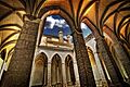 Claustro mudéjar de la Iglesia de San Pedro, Teruel, Aragón, España - 20090426