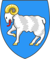 Coat of arms of the Faroe Islands (Sodacannic)