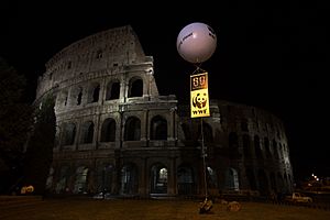 Colosseum Earth Hour