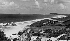 Currumbin Beach on the Gold Coast Queensland circa 1938