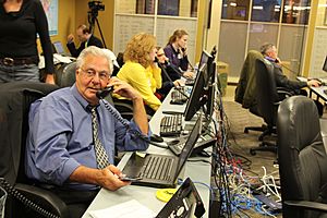 Dick Armey in the War Room at Freedomworks on Election (5143012046)