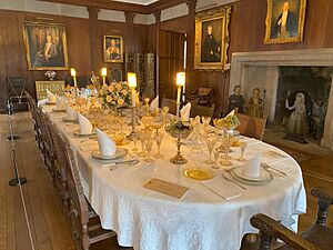 Dining Room, Castle Drogo, Devon