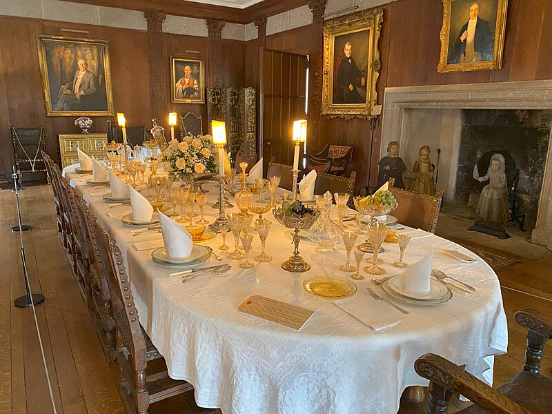 Dining Room, Castle Drogo, Devon