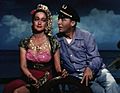 Dorothy Lamour and Bing Crosby in Road to Bali