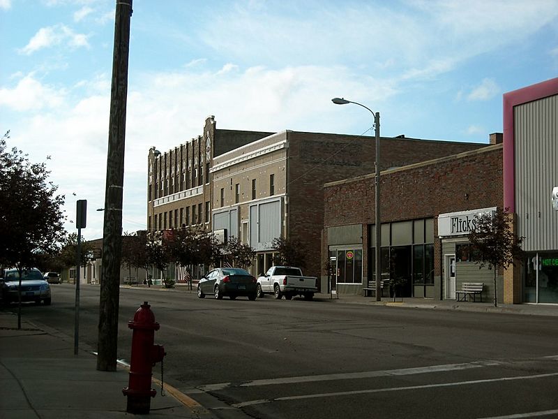 Downtown Glasgow Montana, 6-2012