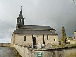 Eglise d'Arrien (Pyrénées-Atlantiques) vue 3