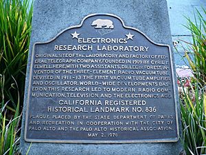 Electronics Research Laboratory plaque