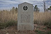 Estacado Texas historical marker 2011
