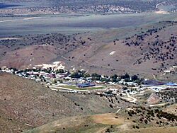 Eureka! Nevada from hill