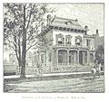 FARMER(1884) Detroit, p498 RESIDENCE OF D.M. FERRY, 31 WINDER ST. BUILT IN 1869
